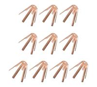 10 piezas de vástago adaptador de vástago para vástagos 335.350.355.370 de | Las espadas de latón permiten el montaje fácil de ejes con diferentes diámetros de punta para el palo