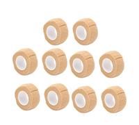 10 Piezas de Vendaje Autoadhesivo, Rollos de Vendaje de Fibra de Poliéster Autoadhesivos, Vendaje Portátil Elástico, Flexible Y Transpirable para Deportes, Muñeca (color Piel/0,98 X 78,74 Pulgadas)