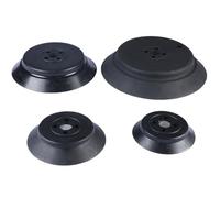 10 piezas de ventosas para manipulador de vacío PFG 120 200 150 250 Industria neumática Boquilla de silicona de gran tamaño y alta resistencia Husillo de vacío (Transparent)