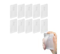 10 Piezas Decants Perfumes, 20 ML Diseño Plano Plástico Atomizador Perfume Recargable Vaporizador Perfume Recargable Botella Spray Pulverizador Botes Spray Vacios Para Salidas, Viajes, Reuniones
