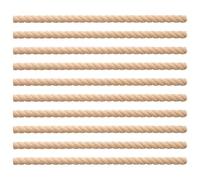 10 piezas decorativas de corte de madera - Half Wooden Beads Trim Molding, marco Decorative Strips, Pearl Wood Moldings Cute | Cuttable DIY For Home Wall Cabinet Shelf Window Door Decorative