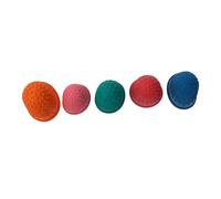10 Piezas Dedales De Goma Empuñaduras De Pulgar Empuñaduras De Goma Para Los Dedos Agarre De Las Almohadillas De Los Dedos Ukelele Bajo Tarea Guitarra Caucho Fluorado Yema Del Dedo