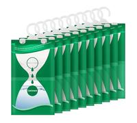 10 Piezas Deshumidificadores Colgantes,Deshumidificadores Armarios, Antihumedad Deshumidificador, Bolsas Antihumedad Armarios Percha, Absorbe Humedad Armarios,Quita Moho,Olores y Humedades