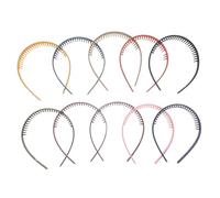 10 Piezas Diadema for Mujer Tiara Corbata for El Cabello Diadema Diademas Accesorios for El Cabello for Niña Accesorios for El Cabello for Mujer Diadema Antideslizante for Niña Mujer Diadema En Casa A