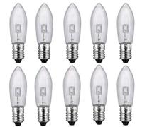 10 Piezas E10 de Lámpara LED de Repuesto Bombillas PK para Iluminacion LED, Luz Cadena 10V a 55V AC