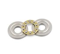 10 piezas F2-6M F2.5-6M F3-8M F4-10M F5-10M F6-12M F7-15M F8-16M F10-18M F12-21M F12-23M mini rodamiento de bolas de empuje tres en uno(F10-20m 10x20x6.5)