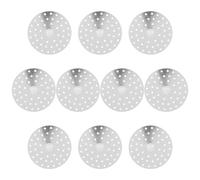 10 Piezas Filtro de Embudo para Combustible de Acero Inoxidable