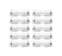 10 piezas for conector neumático de tubo de PTFE for impresora 3D X1 X1C P1P P1S A1, piezas de impresora 3D for extrusora de filamento de 1,75 mm