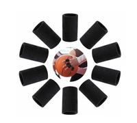 10 Piezas Fundas de Compresión Protectores de Manga de Dedo, Protector elástico para dedos,Soporte Deportivos Protectores de Dedos Pulgar,Algodón Compresión Dedos Soporte