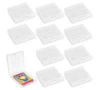 10 Piezas Game Card Cartucho de Almacenamiento Transparente | Caja de la Caja Cubierta de Polvo, Funda Protectora de Plástico para Gameboy Color, Gameboy Pocket, GB/GBC/GBP