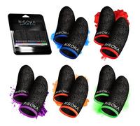 10 Piezas Gaming Finger Sleeves - para el Juego móvil - PUBG Finger Sleeve - Finger Sleeve Gaming - PUBG Mobile Gaming Finger Sleeve - Finger Gloves - Mobile Thumb Trigger Touchscreen