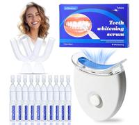 10 Piezas Gel blanqueador,Incluye dos bandejas,Kit blanqueamiento dental,Blanqueamiento efectivo,Eliminar las Manchas Dentales,Resultados rápida y efectiva,blanqueamiento Suav