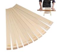 10 Piezas Herramientas de Alfarería,34 x 2 cm Guía de Profundidad de Arcilla Polimérica,3/5/7/10/12 mm Guías de Rodillo de Alfarería,Herramientas de Alfarería para Talleres de Alfarería,Bricolaje