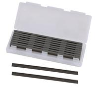 10 Piezas Hojas de Cepillo, 82mm Reversibles Hoja de Cepillo HSS, 82x5.5x1.2mm Hojas de Cepillo, Hoja HSS de Repuesto Para Cepillo Eléctrico, para Máquinas de Trabajo de la Madera MAKlTA Cepillos