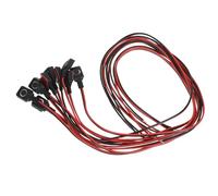 10 Piezas Interruptor Sos del Coche con Cable de 20 Pulgadas | Activación Instantánea, Alta Sensibilidad, Fácil Instalación, para Coches Familiares y Vehículos Comerciales