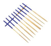 10 Piezas Juego de Limas de Mano Adamas Compactas | Precisión de Limado, Estructura Robusta, Acero al Carbono y Abs, para Carpintería y Proyectos Portátiles