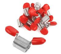 10 Piezas Juego de Tapones de Cuentas, Tapón de Cuentas para Hacer Joyas Creativo Abrazadera de Tapón de Cuentas Clip Extremos de Alambre de Cuentas para Evitar que las Cuentas se Caigan