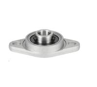 10 piezas KFL08 KFL000 KFL001 KFL002 KFL003 KFL004 KFL005 8 12 mm Bloque de almohada Cojinete rómbico Inserto de aleación de zinc Eje de cojinete lineal(10Pcs,KFL004 20MM)