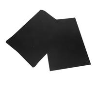 10 Piezas Lámina Rígida de Pvc Negro Acabado Mate para Marcos