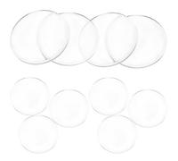 10 Piezas Lente para Gafas 3D de 31mm en Acrílico, Pieza Convexa | Accesorio de Realidad Virtual, Repuesto Portátil para Visor, Diseño Ligero y Cómodo