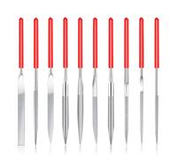 10 Piezas Limas de Aguja de Diamante, Limas de Diamante Mini, Mini Diamond Files, limas de Joyeria, limas Pequeñas, Lima para Ceramica para Metal, Plástico, Vidrio, Madera, Joyería, Grabado En Bruto
