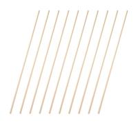 10 Piezas Listón de Madera Triangular Isósceles de 10mm, 50cm | Acabado Clásico, Uso en Bricolaje y Marcos, Perfil Recto Minimalista, para Renovación del Hogar y Oficinas