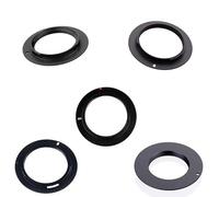 10 Piezas/Lote for M42-EOS M42-AI M42-AF M42-PK M42-NEX Adaptador de Lente de Montaje de Tornillo de Aluminio M42 for Lentes de cámara Canon Nikon Sony Pentax(M42-PK)