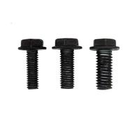 10 piezas M6 M7 M8 Tornillos Clavos hexagonales de rosca izquierda 21/23 mm de longitud de acero al carbono para accesorios de máquinas de corte (M8)