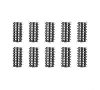 10 piezas M6 x 1.0 a M8 x 1.25 insertos de rosca con longitud de cuerpo de 15 mm para reforzar puntos de montaje en radiadores y fuentes de alimentación