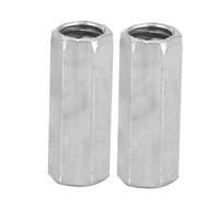 10 Piezas M8 Sujetadores Roscados Largos 0 Tuerca de Varilla Hexagonal Manguito Separador (M8*28)