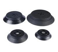 10 piezas Manipulador Ventosas de vacío PA/PFG Accesorios neumáticos Industria Gran Boquilla de silicona de alta resistencia Husillo de vacío (Sky Blue)