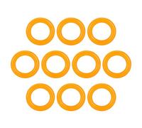 10 piezas máquina de coser, anillo de goma para neumático, rueda de fricción, accesorios de repuesto para máquina de coser, anillo para máquina de coser para costura casera, (Diámetro exterior 3,7 cm)