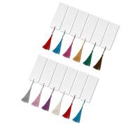 10 Piezas Marcadores Con 2x5.5 Pulgadas Marcadores Sin Terminar Para Niños Pintando Artesanía Hecha A Mano Conjunto Colorido
