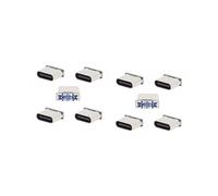 10 Piezas MC007 Micro-USB A Tipo-C Placa Adaptadora de Carga, Transmisión de Datos, Placa PCB, Conector de Repuesto para Reparación
