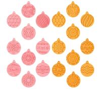 10 Piezas Moldes Galletas Navidad, Cortadores de galletas de Navidad 3D, Moldes Plástico para cookie fondant decoración de pasteles, Cortador de pasticcini navideñas