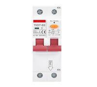 10 piezas monofásico 16A 32A 63A 2P 300MA AC220V disyuntor de corriente residual protección contra sobrecarga y fuga(2P 30MA 10pcs,10A type A)