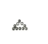 10 piezas MR83ZZ rodamiento ABEC-1 3 * 8 * 3mm miniatura MR83 de bolas ZZ R-830 MR83Z