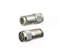 10 piezas N Macho Conector Abrazadera RG8 LMR400 7D-FB RG213 Cable RF Coaxial Latón Recto Nuevo