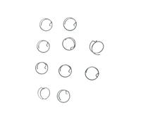 10 piezas N078434 Muelles de repuesto para Dewalt 20 V Controlador de Impacto Porter Cable DC825 DCF885 Spring