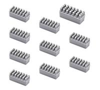 10 Piezas Panda Silicona Boquillas de Limpieza Kit de Herramientas para Bambu Lab P1P/P1S/X1/X1C/X1E Impresora 3D, Cabezales de Doble cepillo de Repuesto de Boquillas de Silicona, Cepillos de Silicona