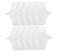 10 Piezas Paño Menstrual Lavable Almohadillas De Algodón De Época Compresas Reutilizables De Pad Almohadilla De Algodón Perder Paño De Algodón Impermeable Ultra Delgado