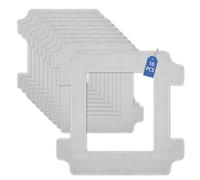 10 Piezas Paños para Ecovacs Winbot W2S/W2S Omni Kit, Robot Almohadillas de Microfibra Limpieza de Ventanas, para Eficazmente las Polvo de las Ventanas, Manchas