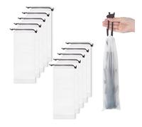 10 piezas Paraguero, Bolsas de Paraguas húmedas Bolsas de Repuesto, Paragüero, Bolsa de almacenamiento de paraguas de plástico translúcido