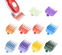 10 Piezas Peines Maquina Cortar Pelo, De Peine De Límite De Cortadora De Pelo De Colores Reemplazo Corte Combinado y Compatibley Peine Choice, Juego De Peines Premium