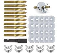 10 Piezas Perca de Pájaro, Perchas de Loros Naturales, Madera Natural para Jaulas de Pájaros para Accesorios de Percha de Jaula de Pájaros para fijación de la Jaula, Accesorios