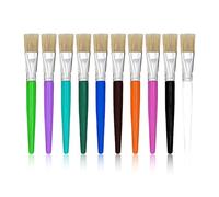 10 Piezas Pinceles para Pintura Niños, Pincel Niños Set Juego de Pinceles para Pintar Kit di Pintura Cepillo Niños Pinceles para Niños Práctica Pintura por Pinceles de Acuarela Principiantes,pinceles