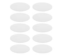 10 Piezas Placa Difusora Plana para Plafón Led, Acrílico Blanco