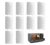 10 piezas Placa Mica Microondas, 11.5x6.5 cm Hojas de Mica, Placas de Mica Universal Repuesto Reparación de Accesorios, Cubierta de Guía de Onda para Horno de Microondas de Cocina