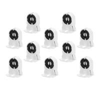 10 Piezas Portalámparas T8 G13 Cabezal sin Derivación | Instalación Rápida, Montaje Seguro del Tubo, para Luminarias Sola Lámpara y Mantenimiento