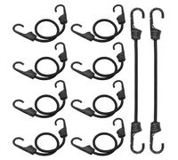 10 Piezas Pulpos Elasticos con Gancho, 32cm Correas Elásticas de Fijación, Tensores de Lona con Ganchos, Tensor Multiusos para Lonas, Corde Elastiche Elastiche, para Equipaje, Bicicleta, Muebles
